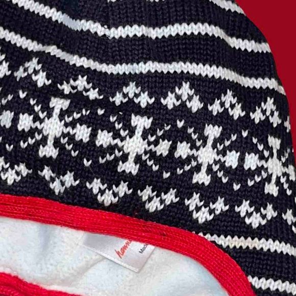 Infant Hanna Andersson Fleece Lined Winter Hat Size XS - Picture 2 of 3